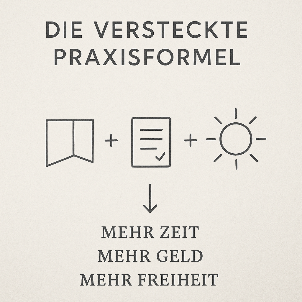 Die versteckte Praxisformel - Ein neuer Weg zum Erfolg für Gesundheitsprofis