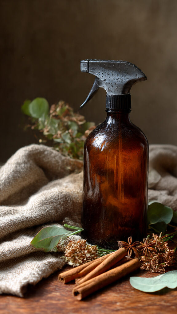 Natürliche Reinigungsmittel, ätherische Öle Konzentrat für chemiefreie Praxisreinigung