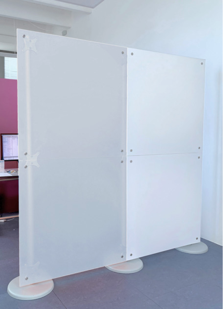 Frestehende Krankhaus Trennwand, Mobile Klinik Trennwand, blickdicht